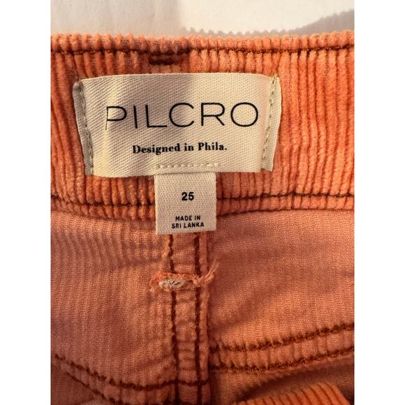 Anthropologie NWT Pilcro The Kenna Heritage Mid-Rise Corduroy Barrel Jean 25 - Picture 10 of 11